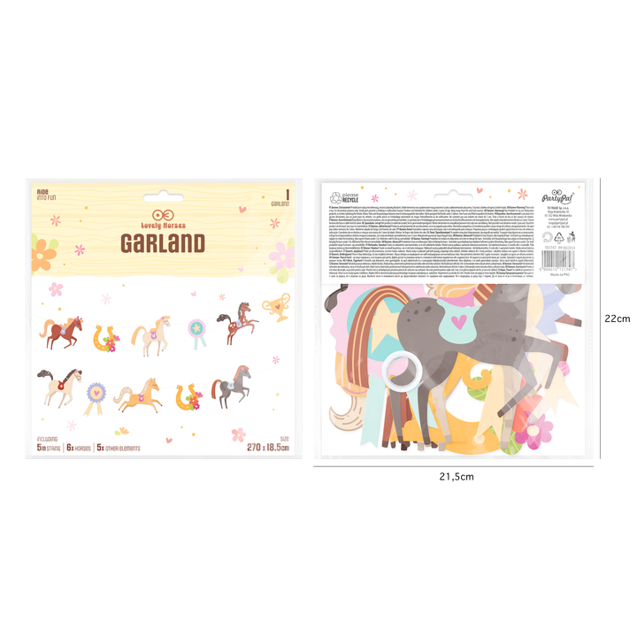 Girlanda Koniki 270 cm