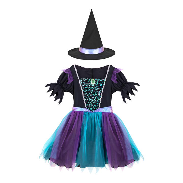 Strój Czarodziejki dla dziewczynki rozmiar S