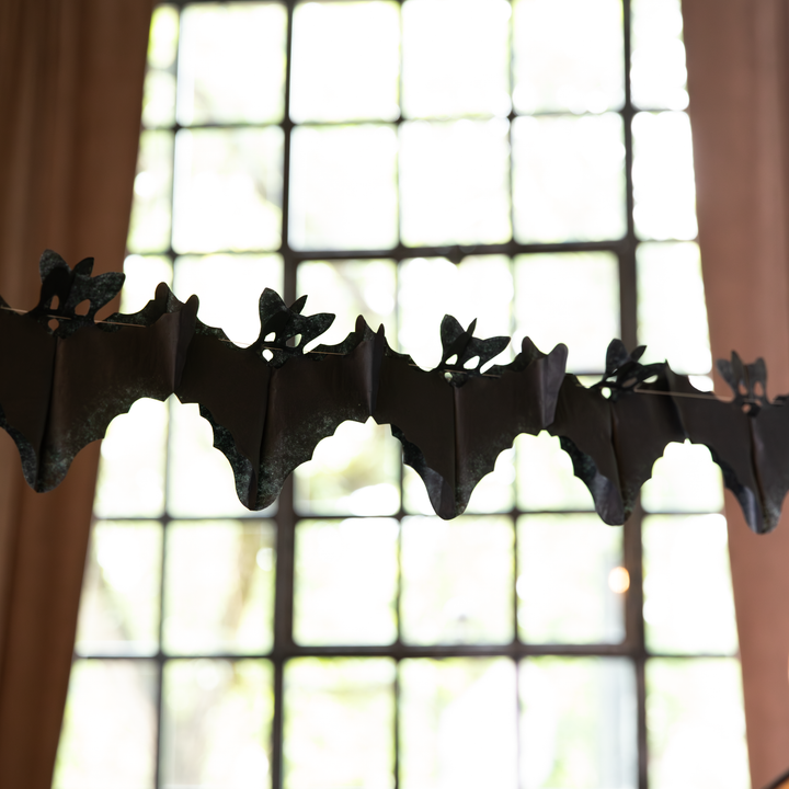 Girlanda Halloween Nietoperze czarna 260cm