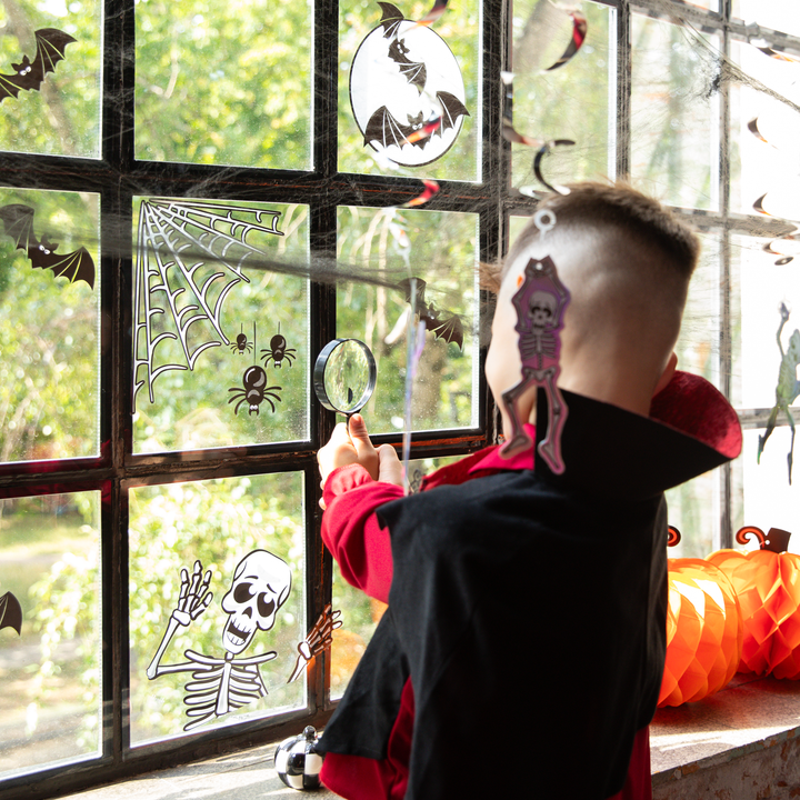 Halloween naklejki  na okno szybę