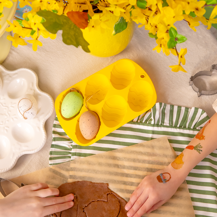 Forma silikonowa do 6 babeczek Jajka Wielkanoc 1 szt.
