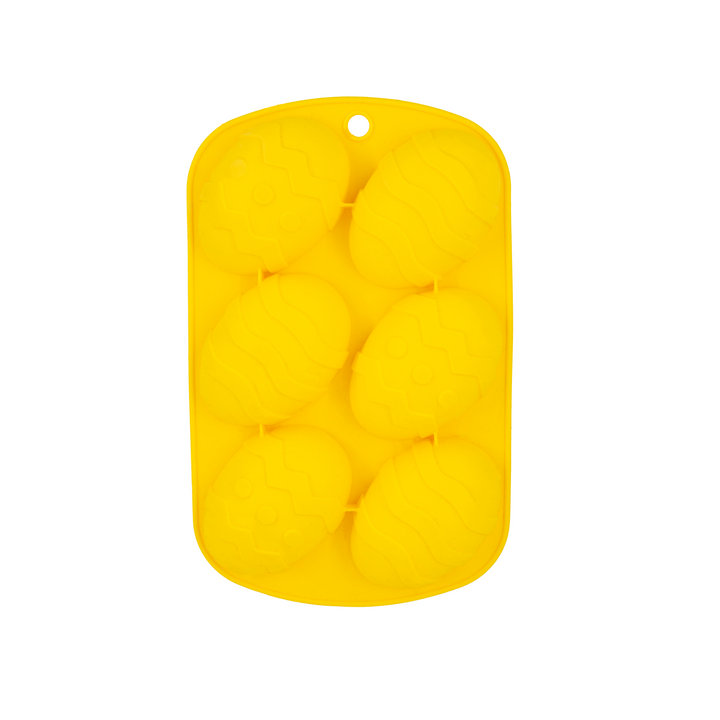 Forma silikonowa do 6 babeczek Jajka Wielkanoc 1 szt.