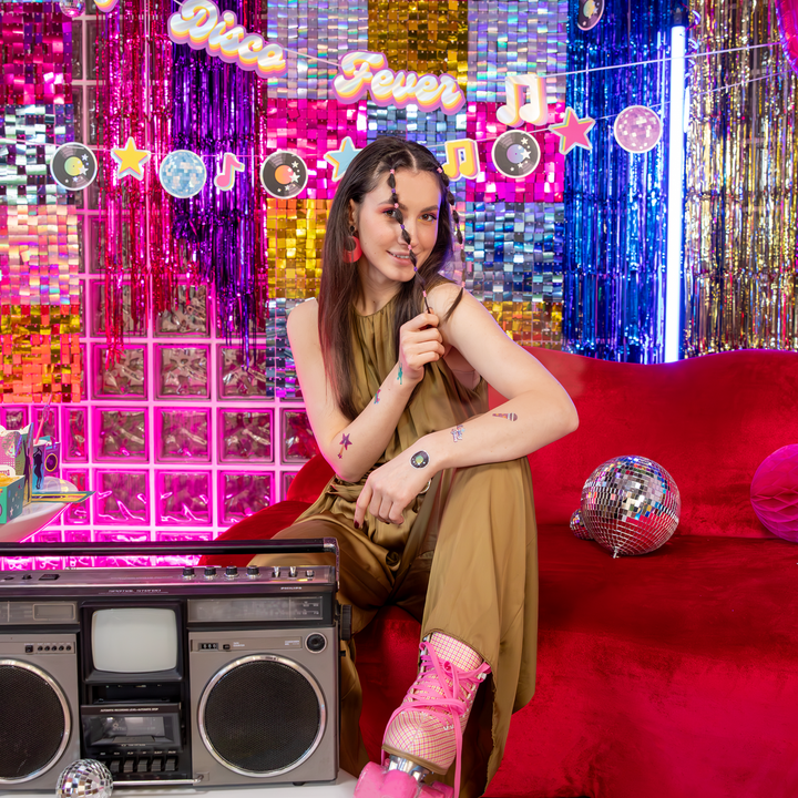 Girlanda Retro Disco 150cm