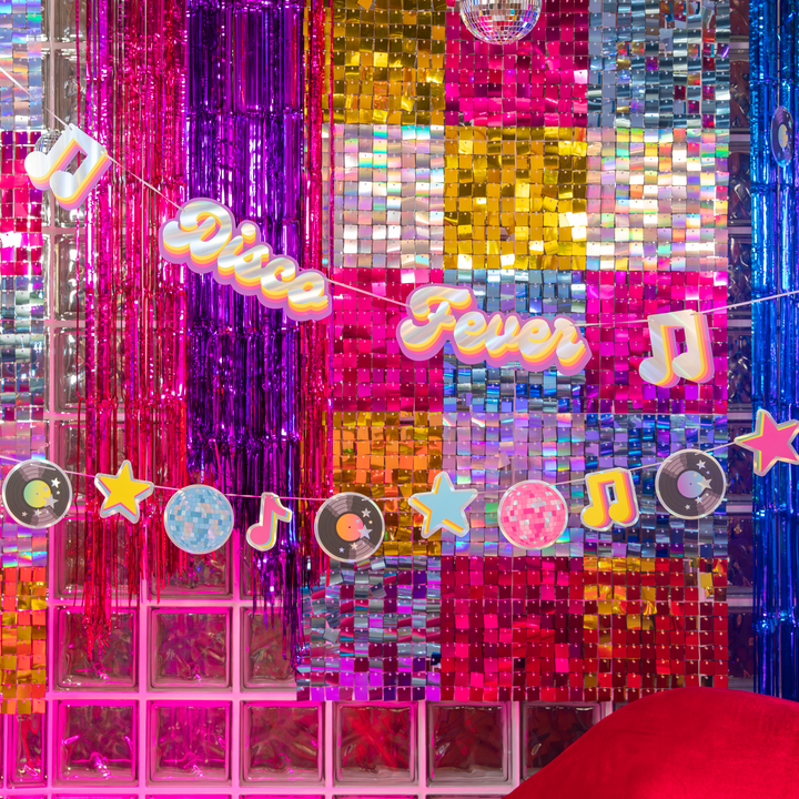 Girlanda Retro Disco 150cm