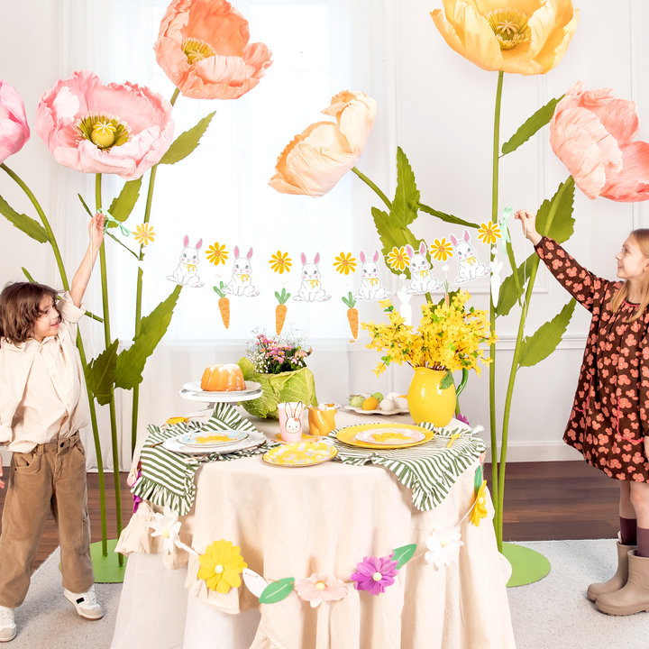 Girlanda Króliki Wielkanoc 240 x 30 cm