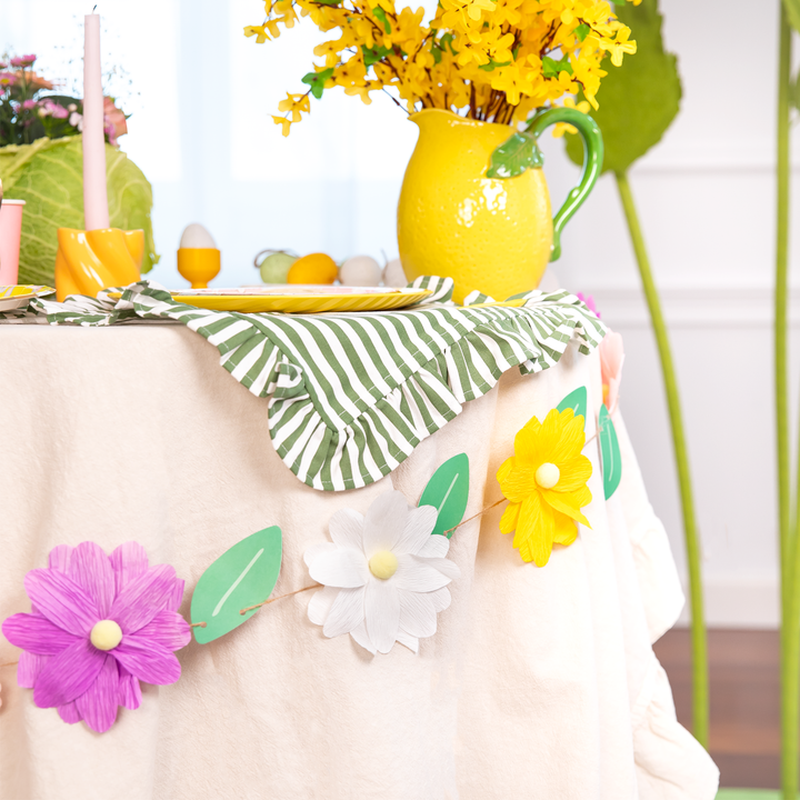 Girlanda Kolorowe Kwiatki  240 cm