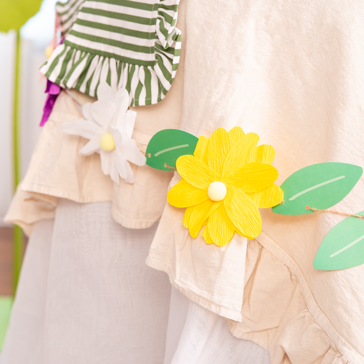 Girlanda Kolorowe Kwiatki  240 cm