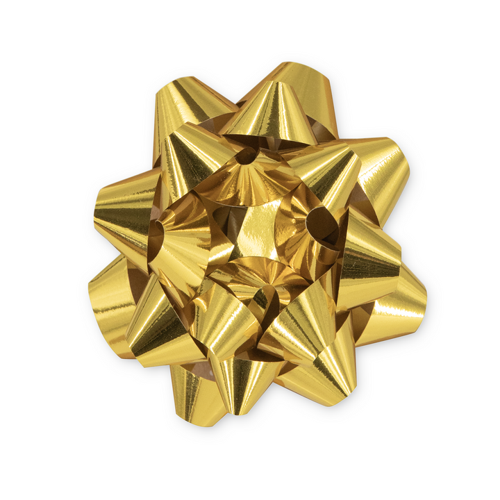 Kokarda prezentowa złota 4 cale 1 szt.