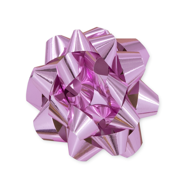 Kokarda prezentowa jasny fiolet 4 cale 1 szt.