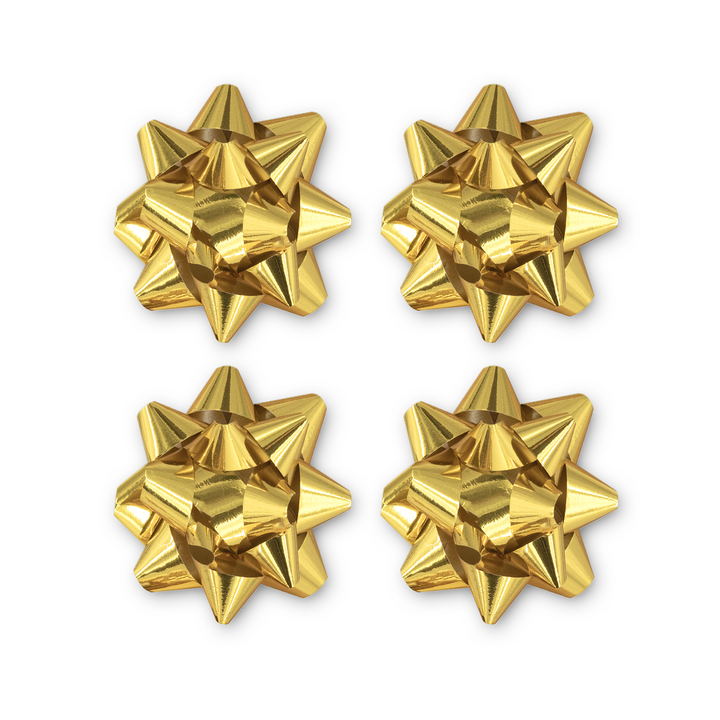 Kokarda prezentowa złota 2 cale 4 szt.