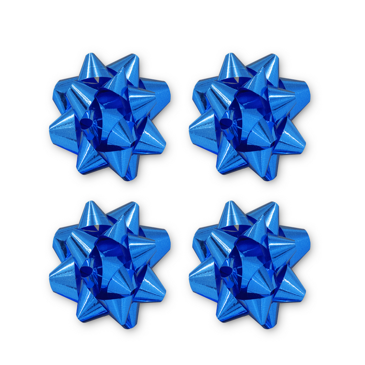 Kokarda prezentowa granatowa 2 cale 4 szt.