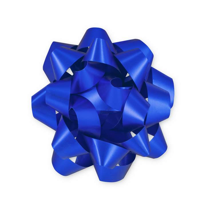 Kokarda prezentowa matowa granatowa 4 cale 1 szt.