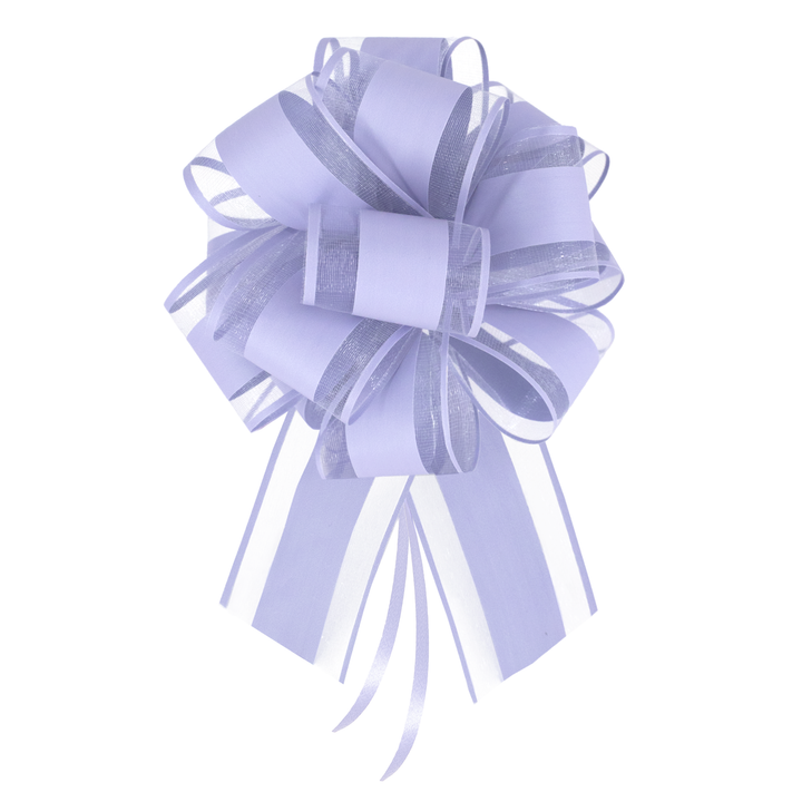 Kokarda ściągana prezentowa pastelowa fioletowa 1 szt.