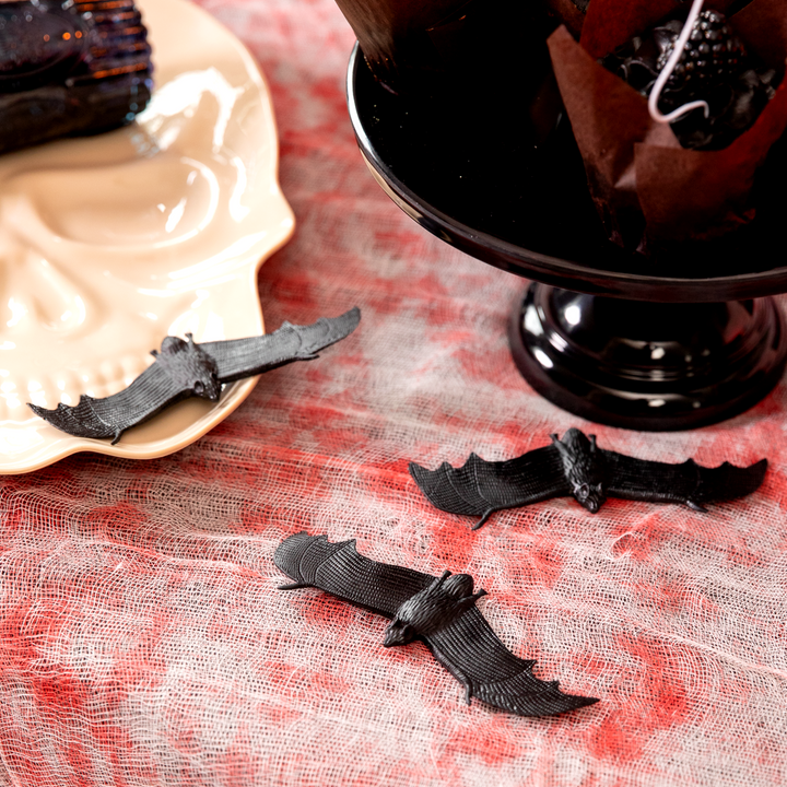 Halloween dekoracja nietoperz 5 szt.