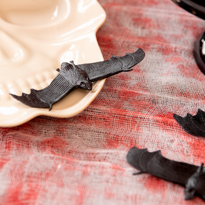 Halloween dekoracja nietoperz 5 szt.