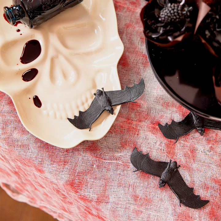 Halloween dekoracja nietoperz 5 szt.