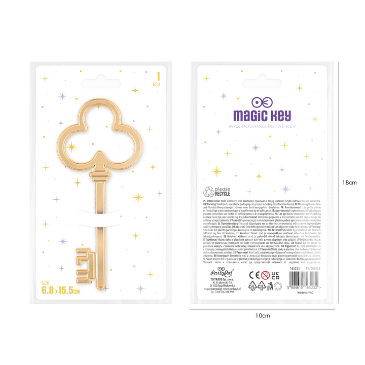 Klucz do lania wosku Andrzejki