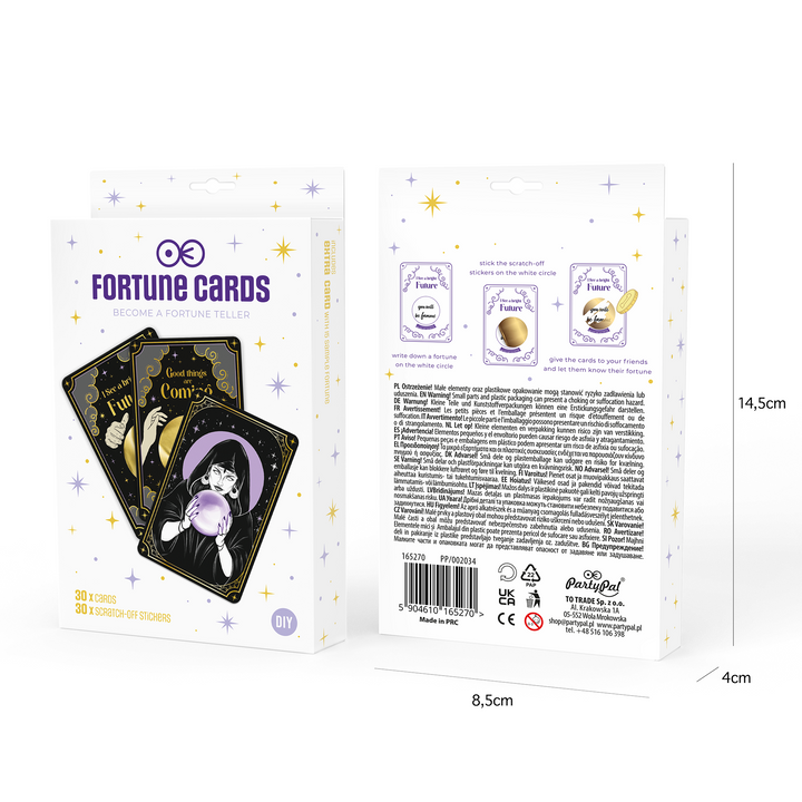 Karty do wróżenia Andrzejki