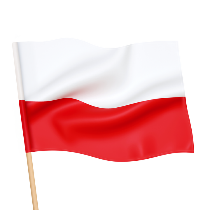 Flaga Polski 90x150 cm