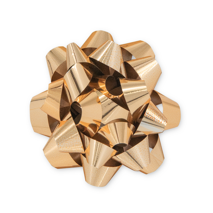 Kokarda prezentowa rose gold 4 cale 1 szt.