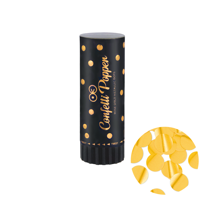 Konfetti mini kółka złote