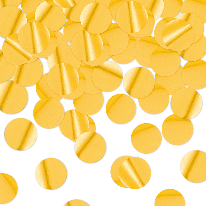 Konfetti mini kółka złote