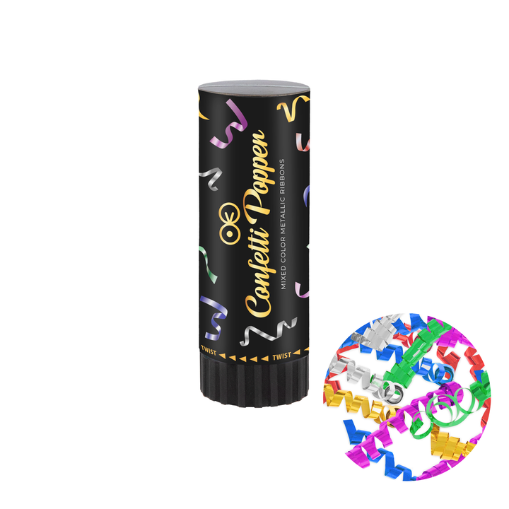 Konfetti mini kolorowe długie świderki