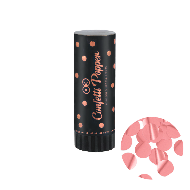 Konfetti mini kółka rose gold