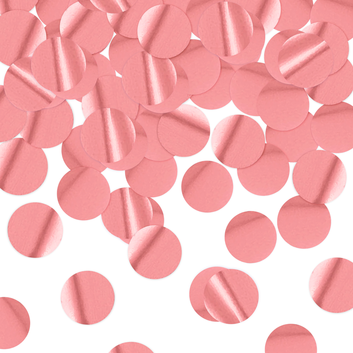 Konfetti mini kółka rose gold