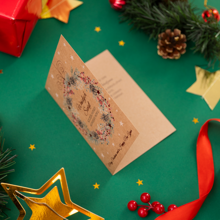 Kartki świąteczne eko 9 wzorów