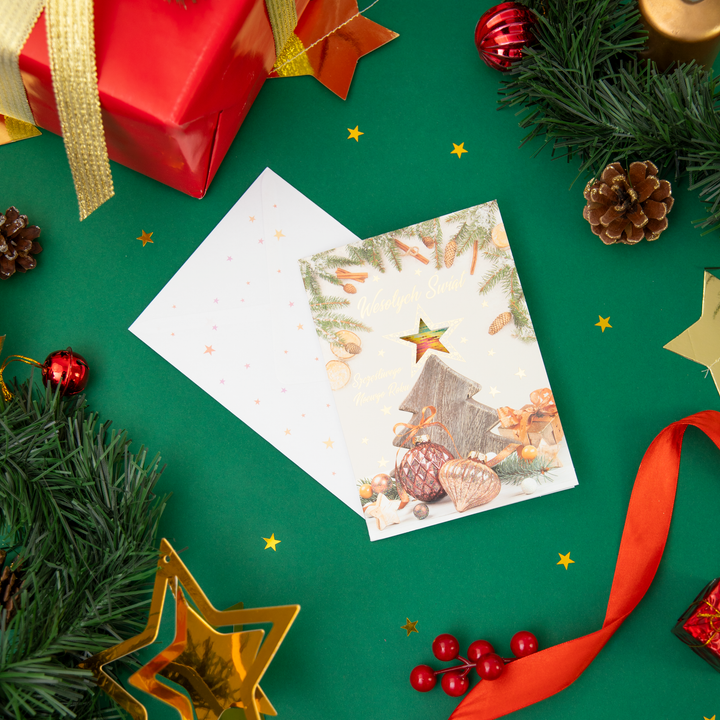 Kartki świąteczne lux 8 wzorów