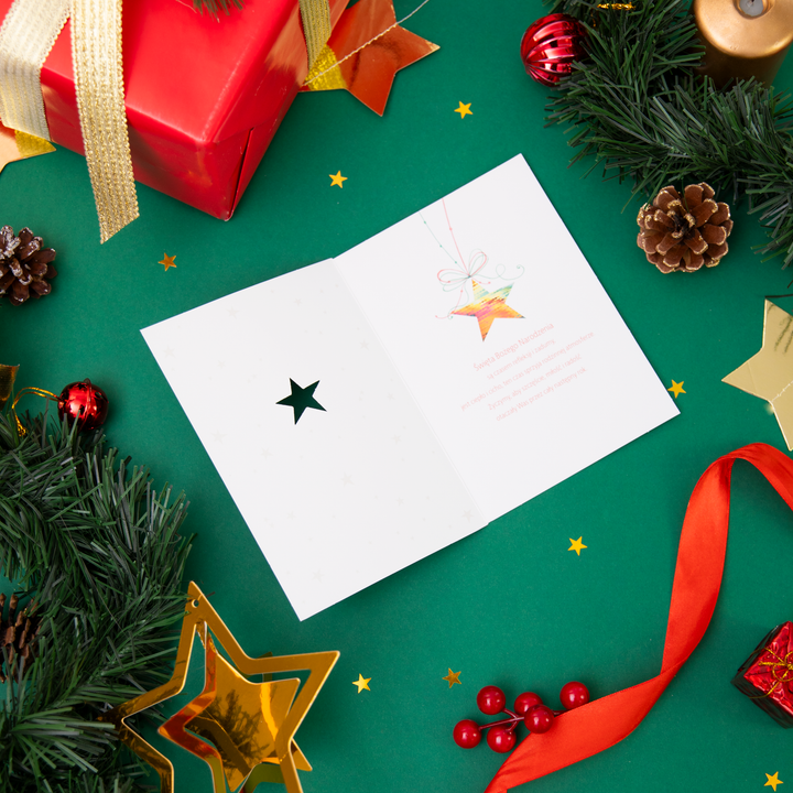 Kartki świąteczne lux 8 wzorów