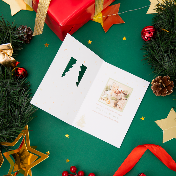 Kartki świąteczne lux 8 wzorów