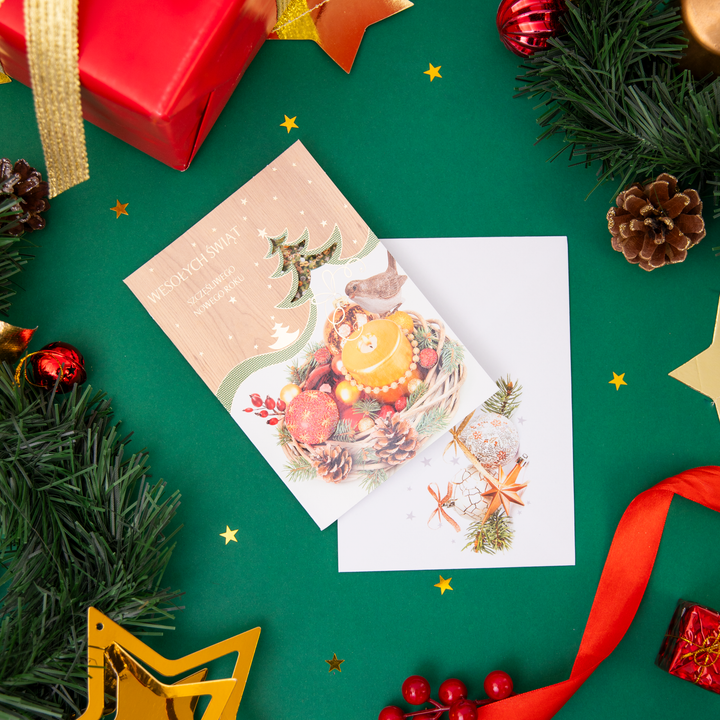 Kartki świąteczne lux 8 wzorów