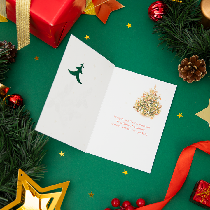 Kartki świąteczne lux 8 wzorów