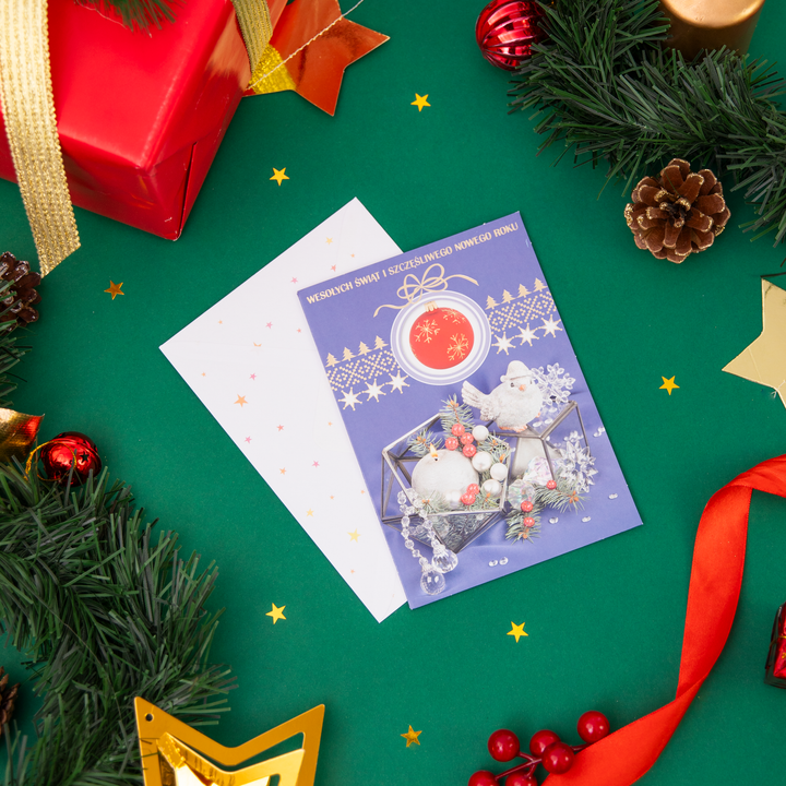 Kartki świąteczne lux 8 wzorów