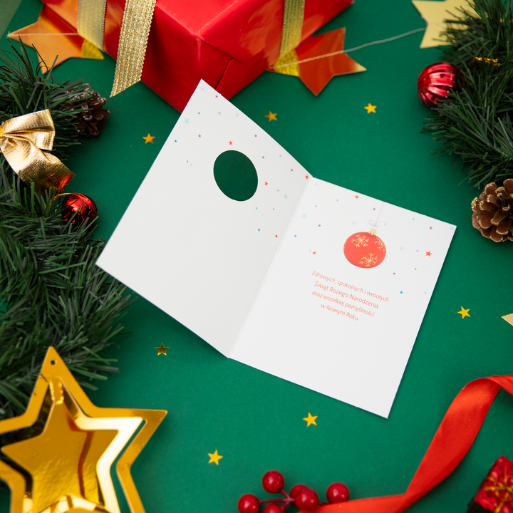 Kartki świąteczne lux 8 wzorów