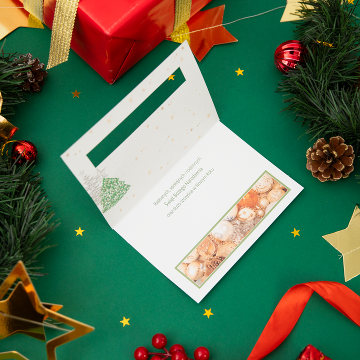 Kartki świąteczne lux 8 wzorów