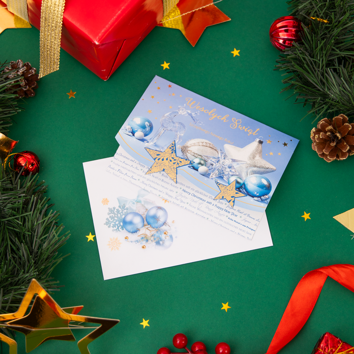 Kartki świąteczne lux 8 wzorów