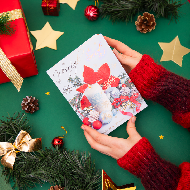 Kartki świąteczne przestrzenne 4 wzory