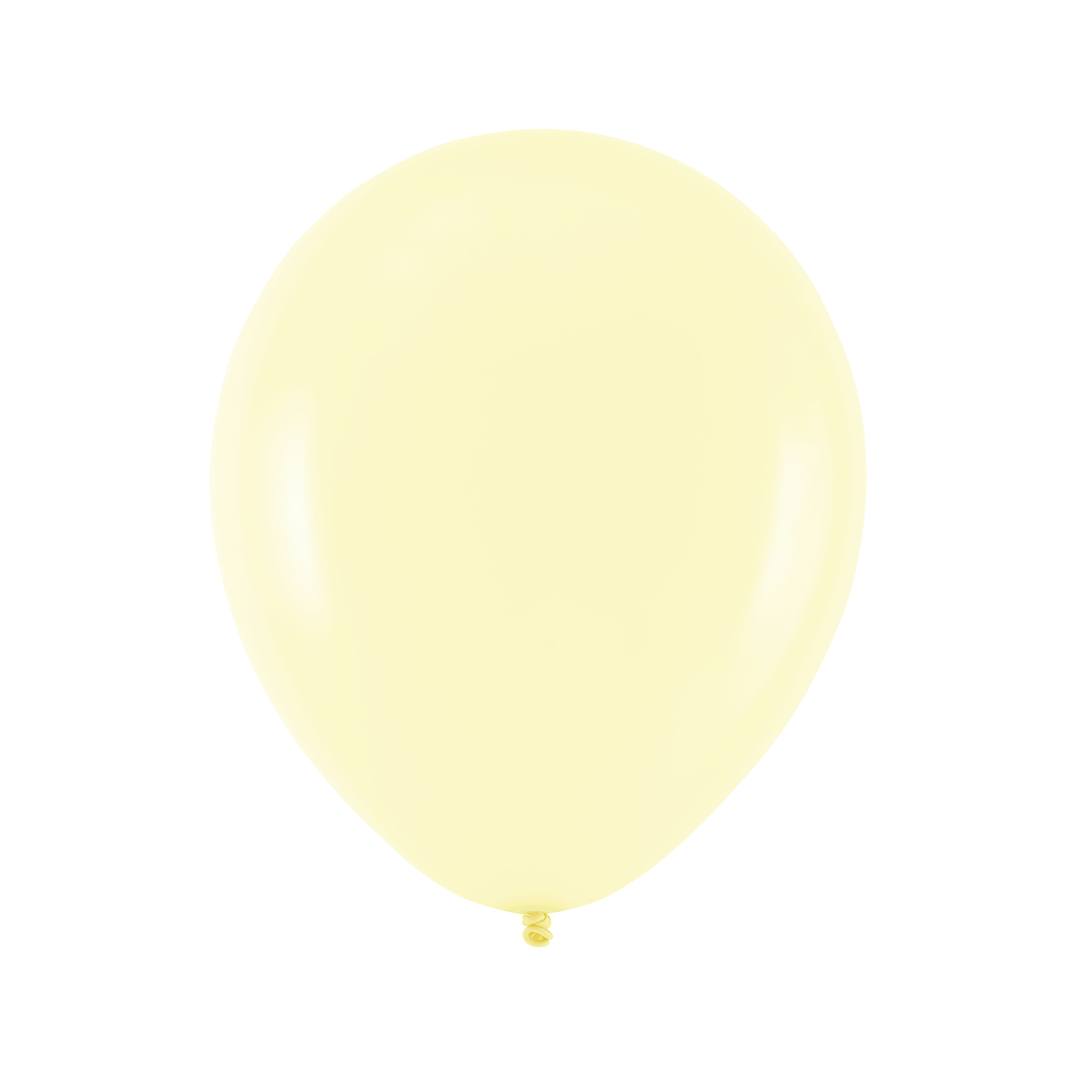 Balony jasne żółte 12 cali 100 szt.