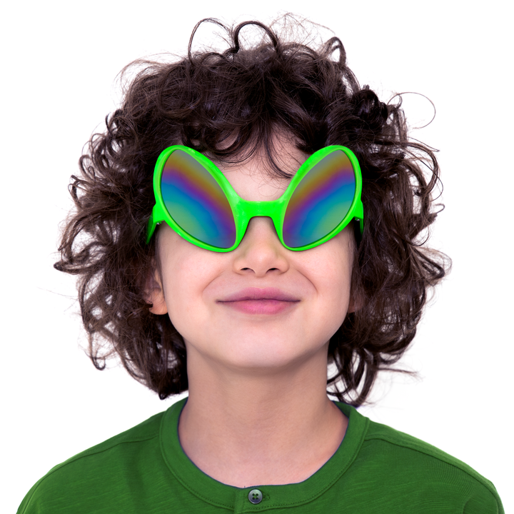 Imprezowe okulary Kosmita 1szt.