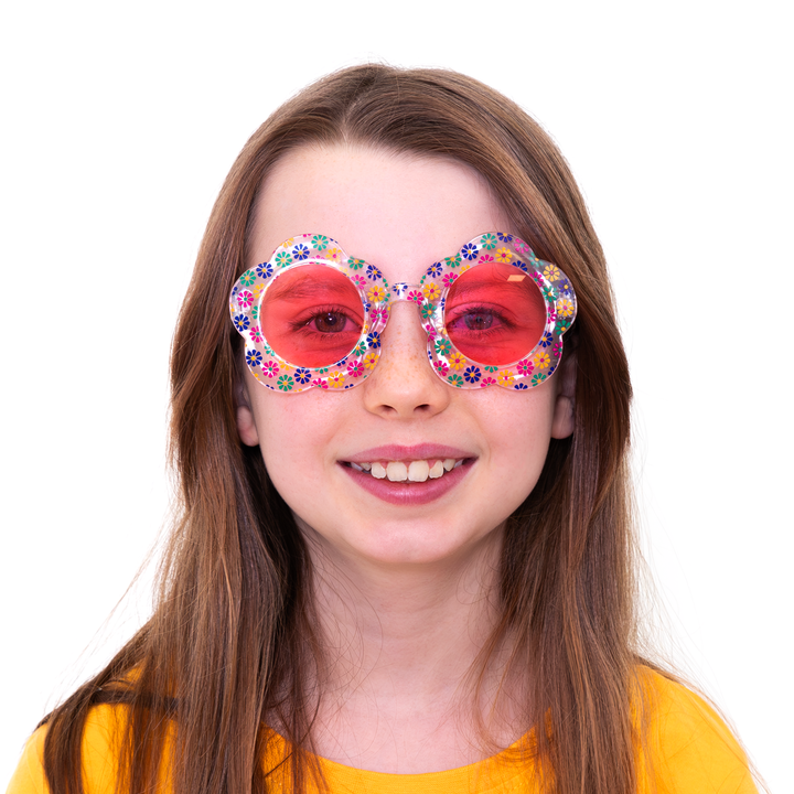 Imprezowe okulary Kwiatuszki 1szt.