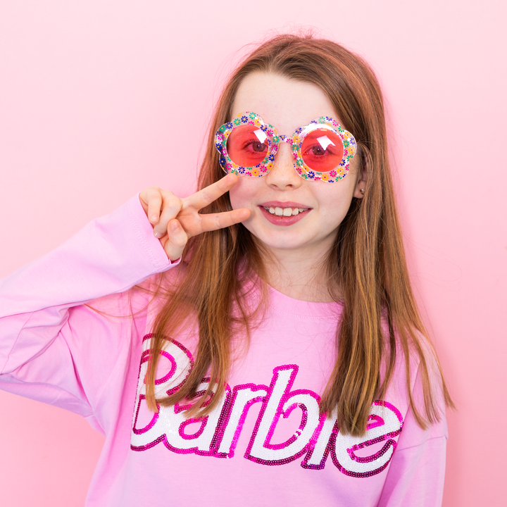 Imprezowe okulary Kwiatuszki 1szt.