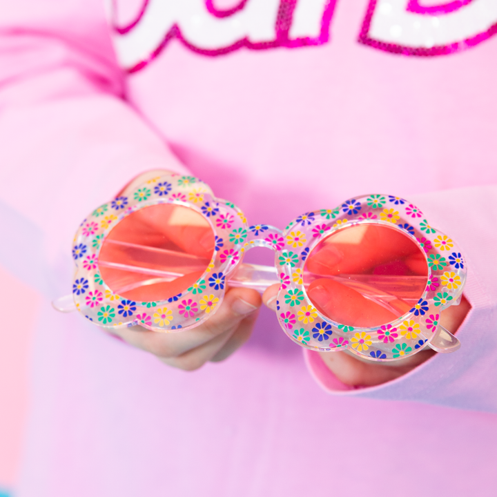 Imprezowe okulary Kwiatuszki 1szt.