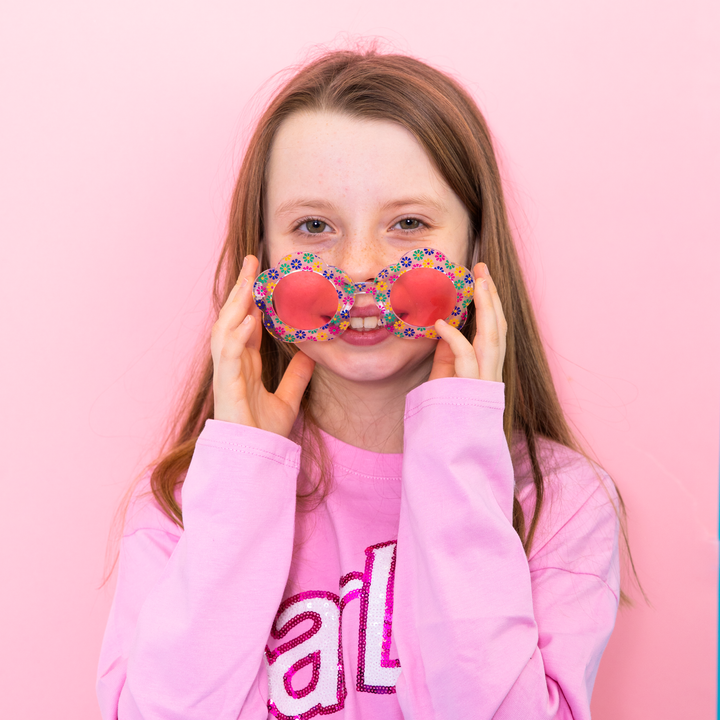 Imprezowe okulary Kwiatuszki 1szt.