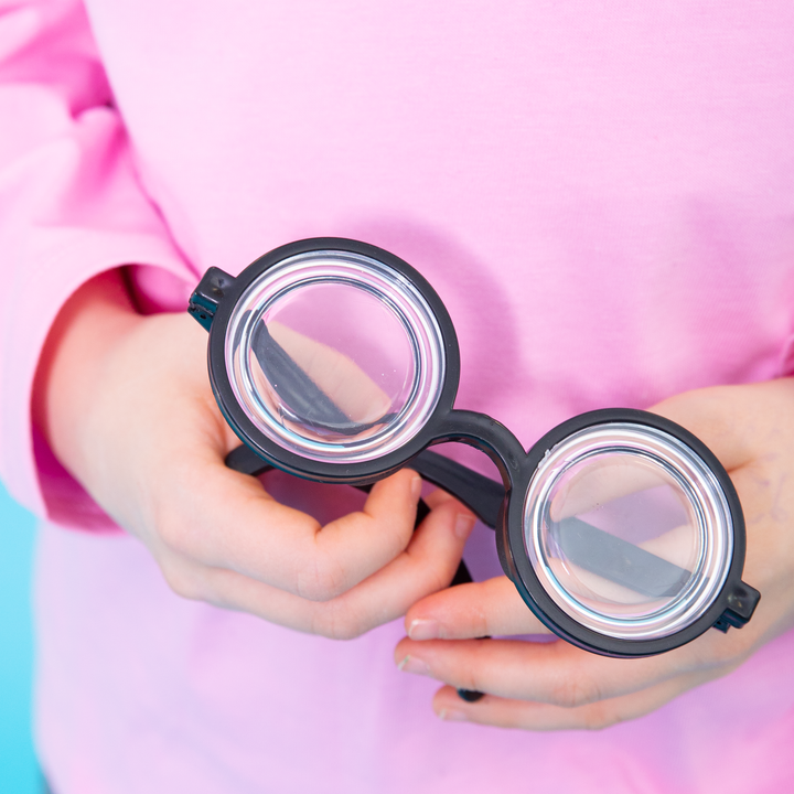 Imprezowe okulary Nerd 1szt.