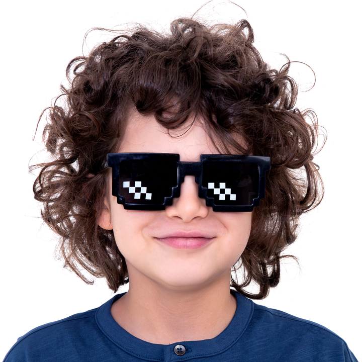 Imprezowe okulary Piksele 1szt.