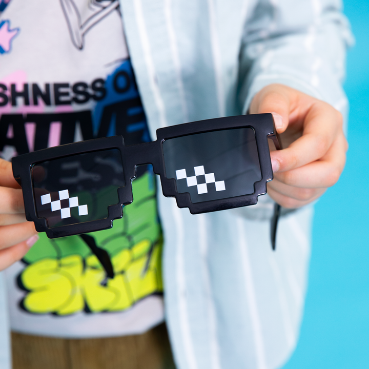 Imprezowe okulary Piksele 1szt.