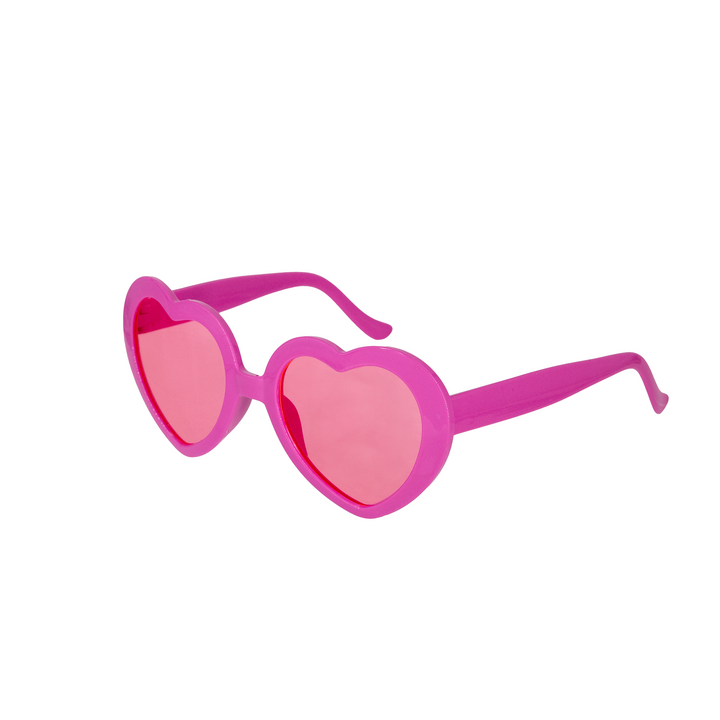 Imprezowe okulary Serca różowe 1szt.